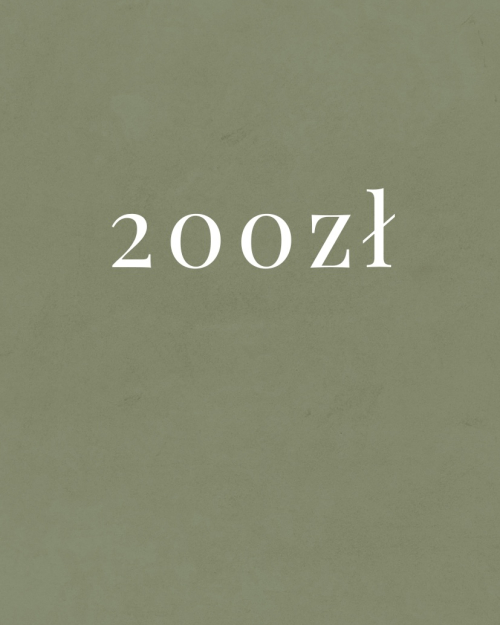 Voucher podarunkowy 200 zł