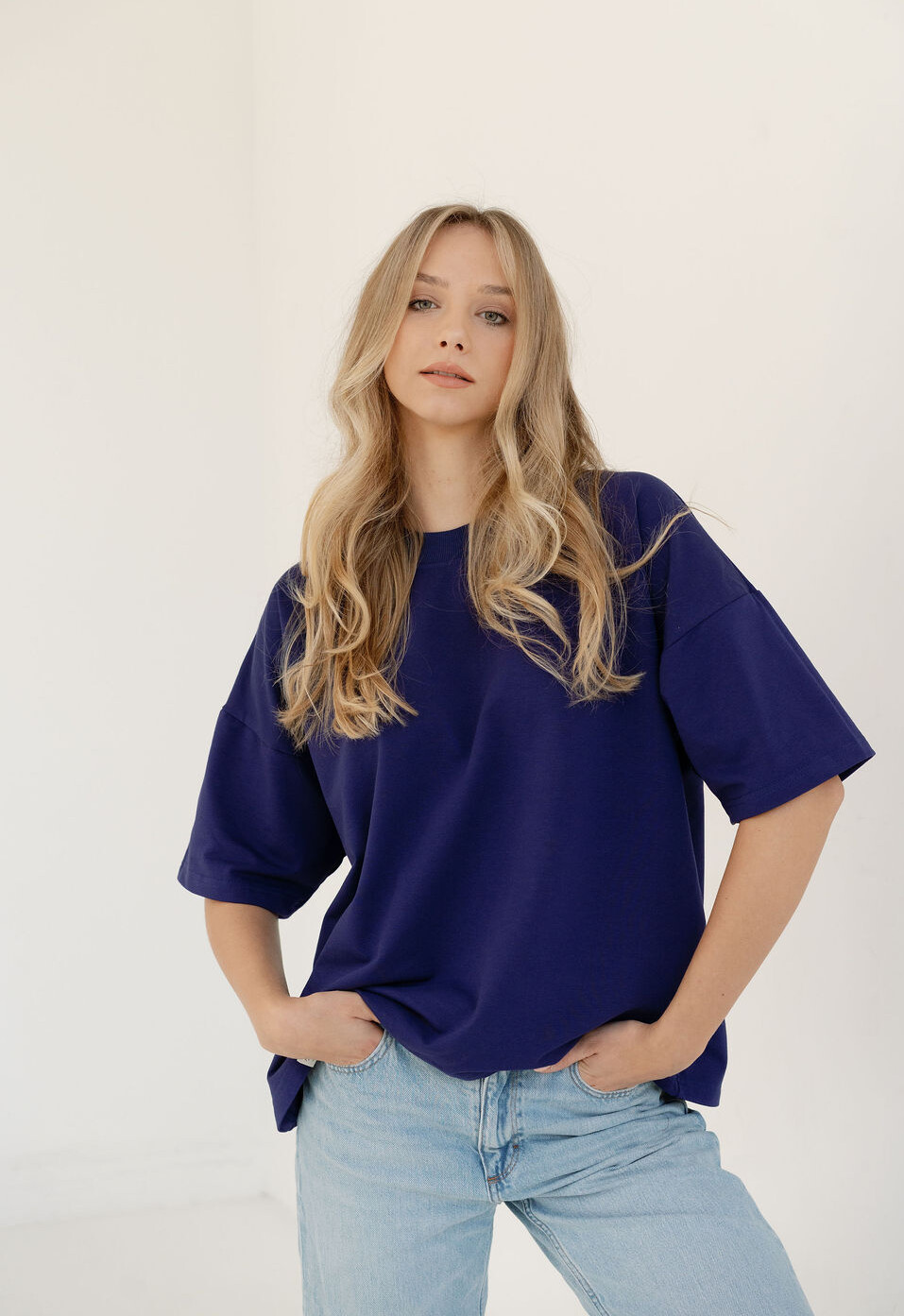 Koszulka oversize | jagoda