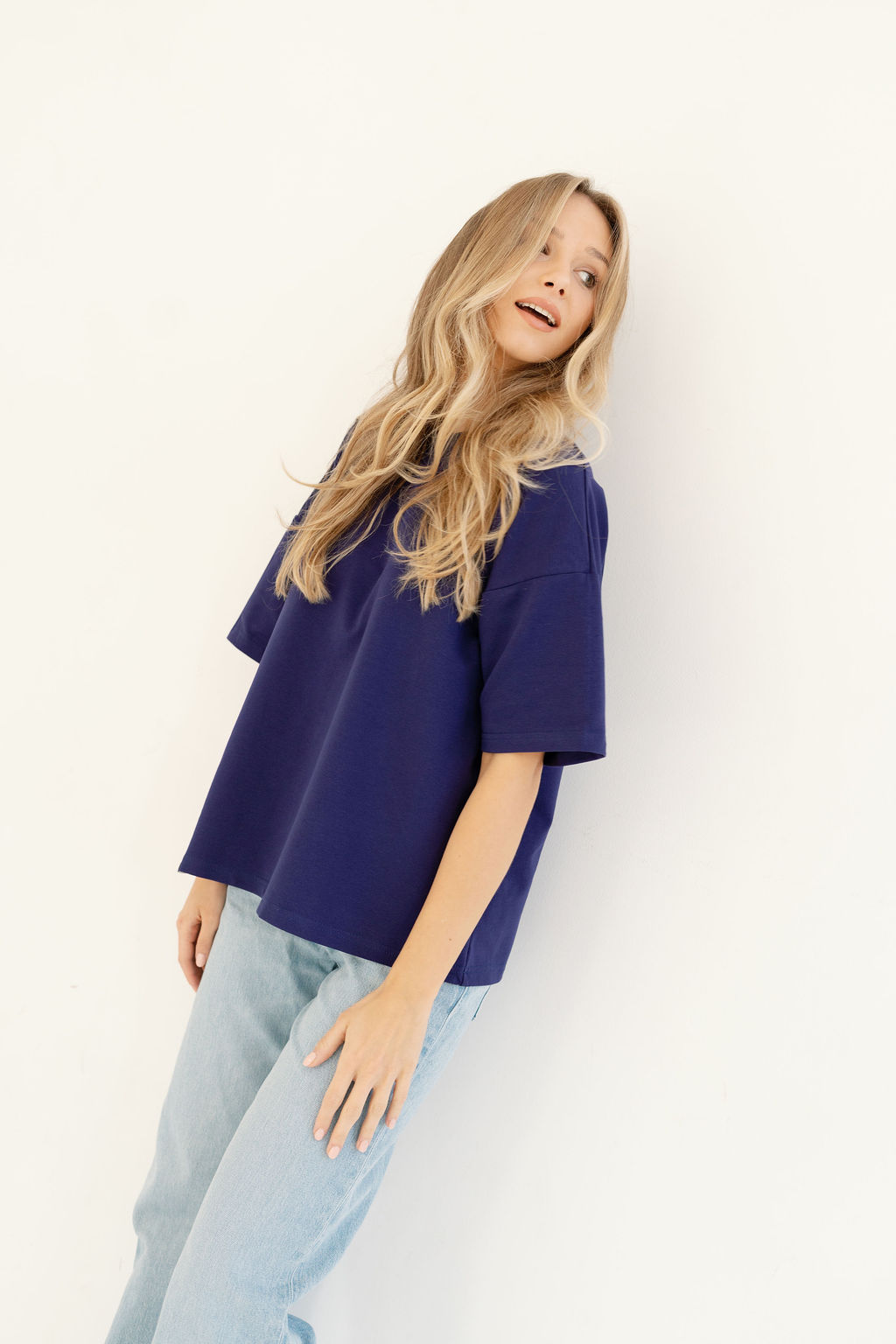 Koszulka oversize | jagoda